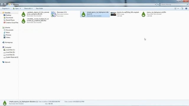 Morning Desktop | Easy Rain Meter Desktop Customization | Make Windows Look Better in 2020 смотреть онлайн