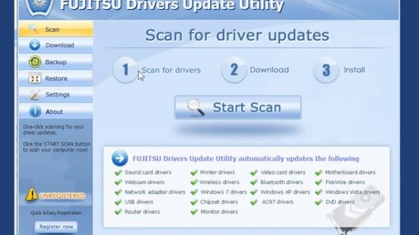 FUJITSU Drivers Update Utility
