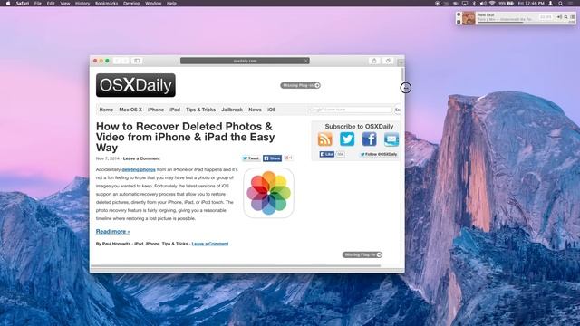 Private Browsing in a Separate Window in Safari for OS X Yosemite смотреть онлайн