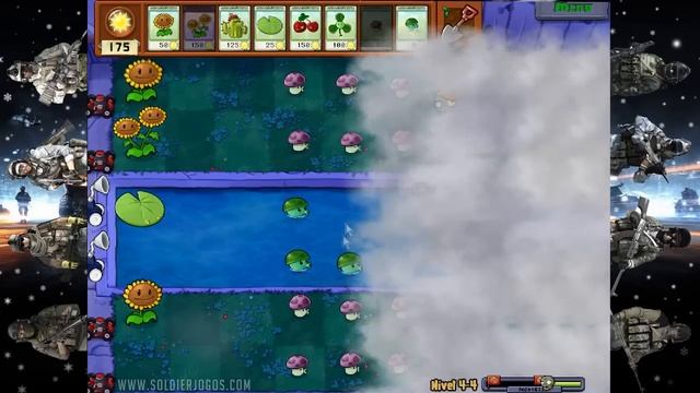 Plants vs Zombies gameplay 37 (PC, Mac, Android, iPhone, DS, XBox 360) смотреть онлайн