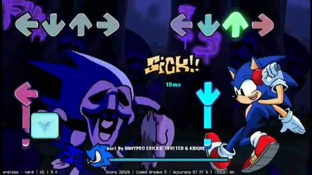 Friday Night Funkin' vs Majin Sonic - Endless, Sonic exe v2.0 HD Android port смотреть онлайн