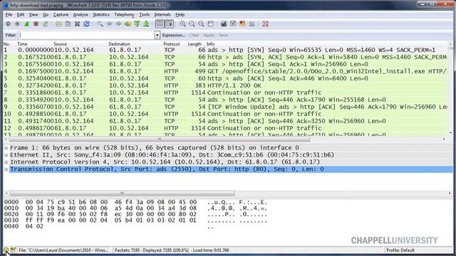 Wireshark Tip 6: Find TCP Problems Fast with a "BadTCP" Button смотреть онлайн