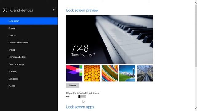How to Change Lock Screen Wallpaper on Windows 8 смотреть онлайн