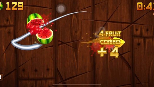 FRUIT NINJA “Zen Mode” 90 seconds смотреть онлайн