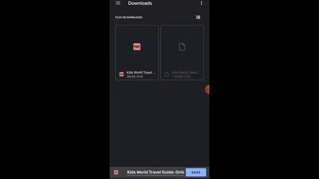 Save webpage as PDF from Android to Google Drive смотреть онлайн