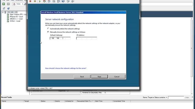 SBS2011 Video 1 Installing SBS2011 on VMware ESXi 5 смотреть онлайн