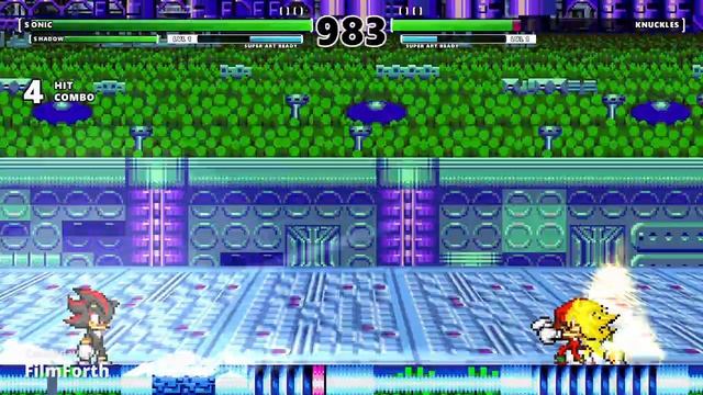 Sonic Mugen but I can only be one FORM!!!! Playing Sonic Battle Rematch 0.2 (Part 1) смотреть онлайн