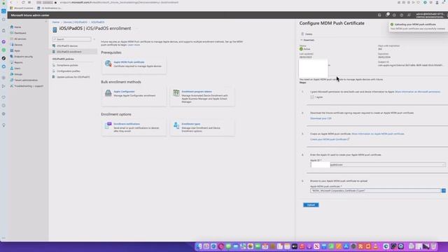 iOS and macOS Management - How to setup Apple Business Manager with Intune смотреть онлайн