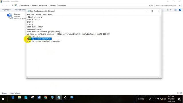 HOW to install Microtik OS in Hyper v and how to connect Graphically interface смотреть онлайн