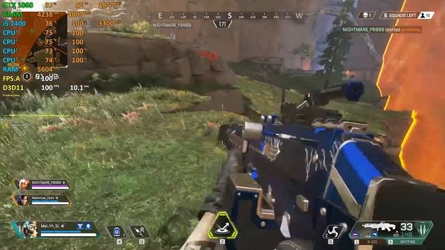 Apex Legends : GTX 1060 6GB + i5 7400 | FPS Boost Settings смотреть онлайн