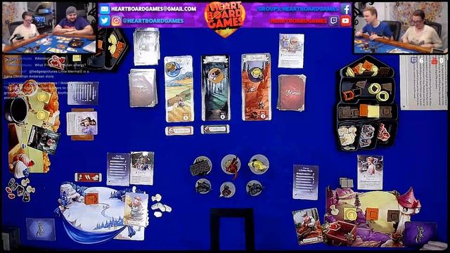 THE GRIMM FOREST (3 Players) Board Game Session - I Heart Board Games Live Play смотреть онлайн
