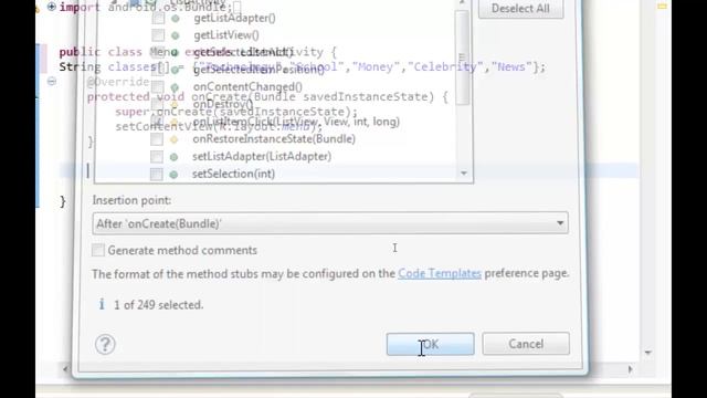 How to create Android Application Jokes 2 ListActivity смотреть онлайн