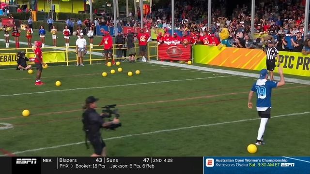 Dodgeball: 2019 Pro Bowl Skills Showdown | NFL Highlights смотреть онлайн