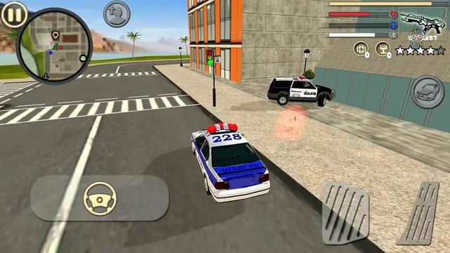 Iron Rope Hero Vice Town City Crime Simulator #19 - Android Gameplay смотреть онлайн