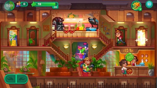 Grand Hotel Mania - Golden Apple Level 16-20 Gameplay Walkthrough Part 4 (iOS, Android) смотреть онлайн
