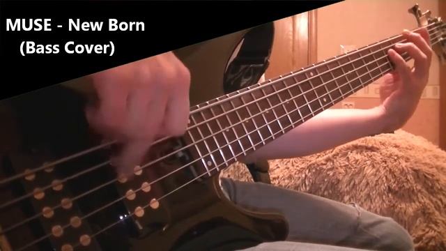 Muse - New Born (Bass cover) смотреть онлайн