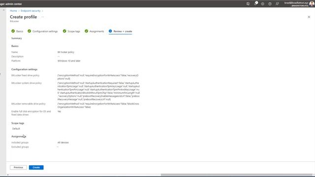 Windows Intune - How to configure bit locker via intune смотреть онлайн