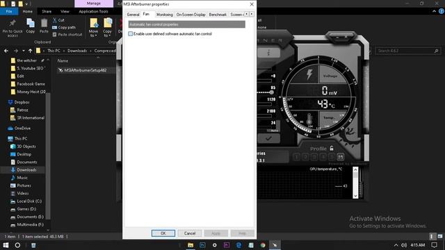 How to Download, Install and Set up Msi Afterburner(100% working)2020 || GameDwarF смотреть онлайн