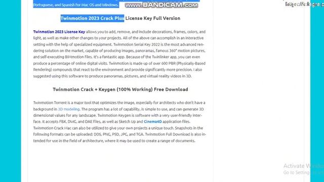 Twinmotion 2022.3 Crack + Full Serial Key (3D & 2D) Free Download /Mac/Win смотреть онлайн