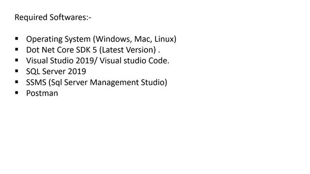 Software list for development of Web API | ASP.NET Core Web API tutorial смотреть онлайн
