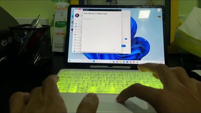 UNBOXING GOOJODOQ KEYBOARD AND MOUSE (XIAOMI PAD 5) WINDOWS 11 смотреть онлайн