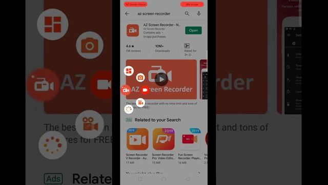 Android ke liye free sabse accha Screen Recorder | pubg game Recorder смотреть онлайн