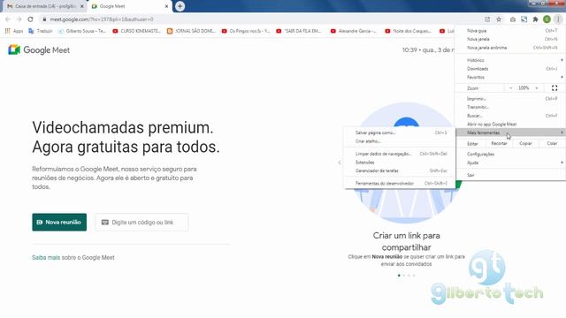 Como instalar o Google Meet no notebook смотреть онлайн