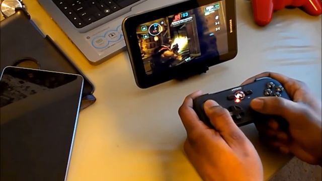 Nyko PlayPad for Android : Shadowgun and dead Trigger Test смотреть онлайн
