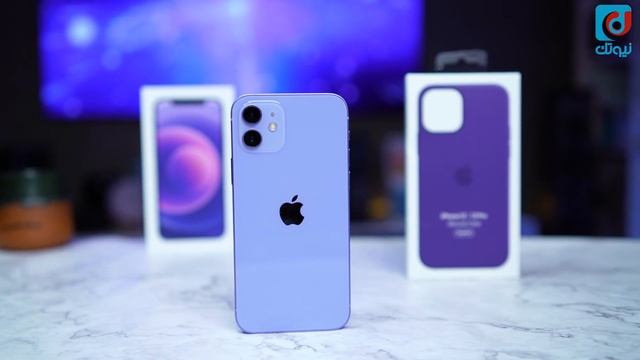 استعراض أيفون 12 اللون البنفسجي الجديد 💜 iPhone 12 Purple смотреть онлайн