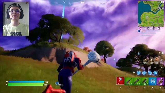 ESTOU de VOLTA COM o HOMEM ARANHA! - Fortnite Battle Royale смотреть онлайн