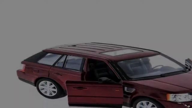 Видео обзор Модель машины Kinsmart Range Rover Sport, инерционный, 1/38 смотреть онлайн