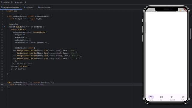 Bottom Navigation Bar in Flutter | Material 3 | Flutter eCommerce App 2023 смотреть онлайн