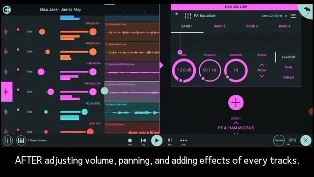 Mixing a Song in FL Studio Mobile 4 | Before & After 😲 (Use Earphone) смотреть онлайн