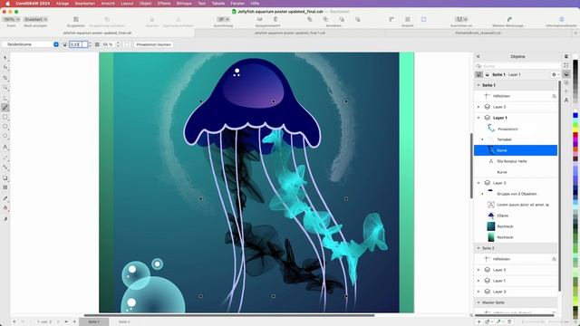 Realistischer Malpinsel in CorelDRAW 2024 - Öl, Aquarell und vieles mehr entdecken смотреть онлайн