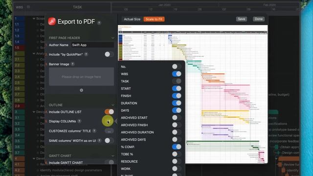 QuickPlan for macOS - Redesigned PDF Export смотреть онлайн