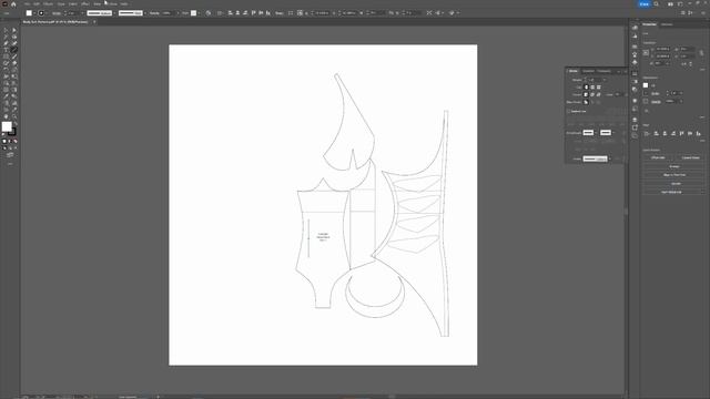 Editing Patterns in Adobe Illustrator | Bodysuit | Introduction to CLO3D for Theatre Artists смотреть онлайн