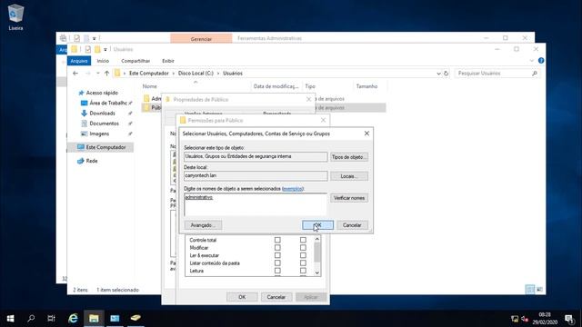 [Curso Windows Server 2019] Criando grupos no Active Directory смотреть онлайн