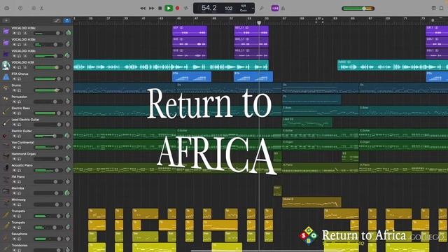 Enjoy! GarageBand [67th Stage] Return to Africa - GODIEGO смотреть онлайн