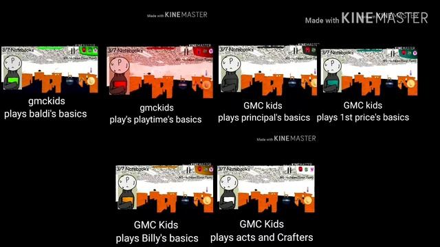 All baldi's characters as Baldi in baldi's basics смотреть онлайн