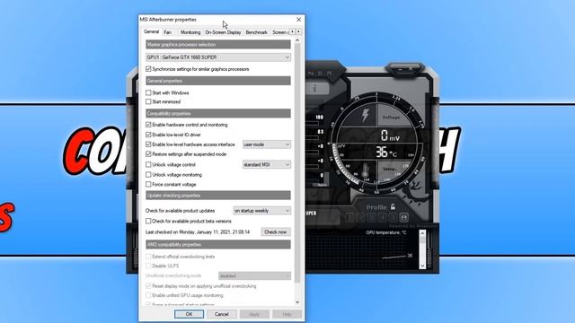 How To Make MSI Afterburner Look Awesome Like This Tutorial | Change Afterburner Skin смотреть онлайн