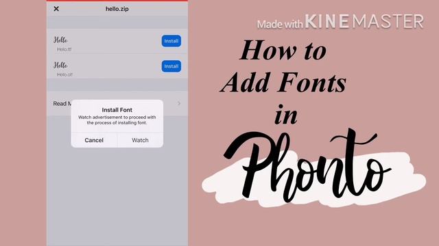 How to Download fonts in Phonto app смотреть онлайн