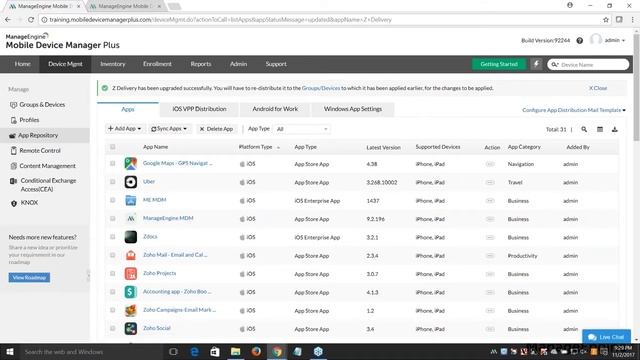 Free training Mobile Device Manager Plus смотреть онлайн