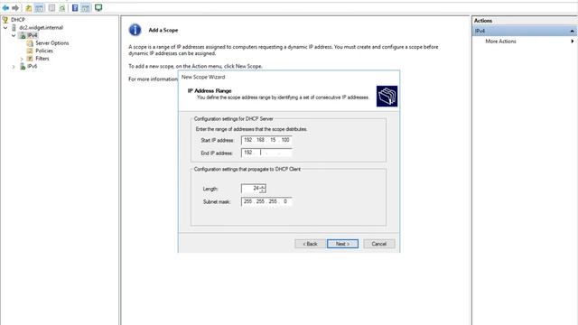 How to setup a new DHCP server in Windows Server 2016 смотреть онлайн