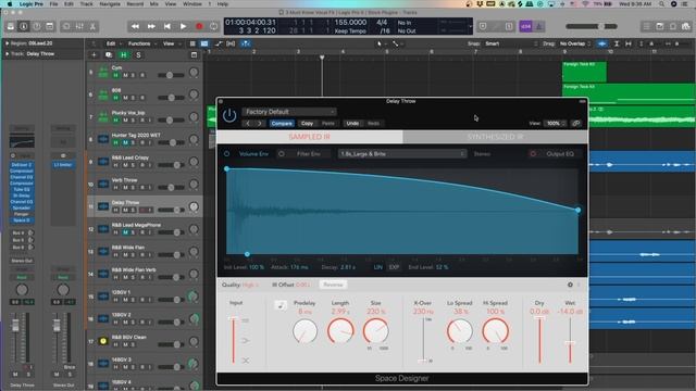 3 Pro Vocal FX Tips | Logic Pro X | Stock Plugins ONLY! смотреть онлайн