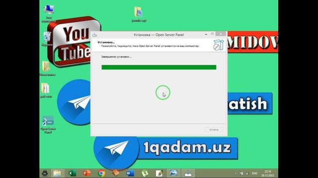 Joomla platformasida sayt yaratamiz 1-qism (Open Server) смотреть онлайн