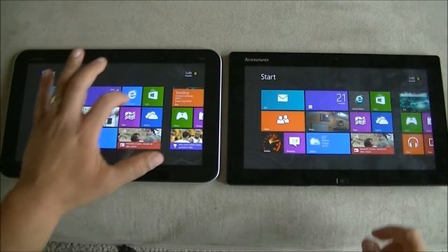 Windows - Tablet - HP Envy X2 vs Lenovo IdeaTab Lynx Windows 8 Tablets смотреть онлайн