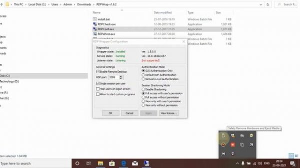 Remote desktop not listening | RDP Not Working | Not listening the port 3389 in windows