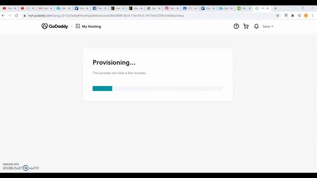 GoDaddy Windows hosting Setup ( Plesk panel provisioning setup) смотреть онлайн