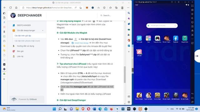 Hướng dẫn cài đặt DEEPCHANGER - tool change device info trên giả lập NOX PLAYER смотреть онлайн