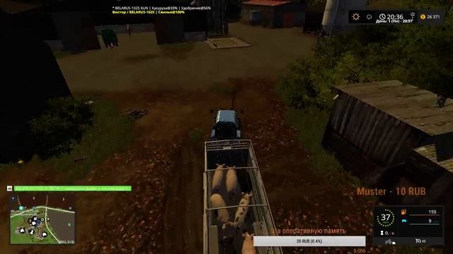 Farming Simulator-17. Карта Chellington 17. V 2.1 Часть 5 смотреть онлайн